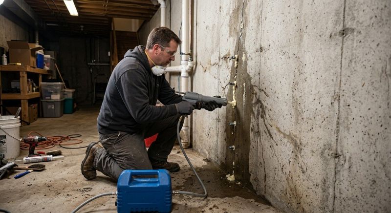 Basement Foundation Repair in Remington, VA