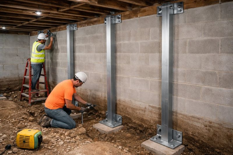 Basement Stabilization in Haymarket, VA