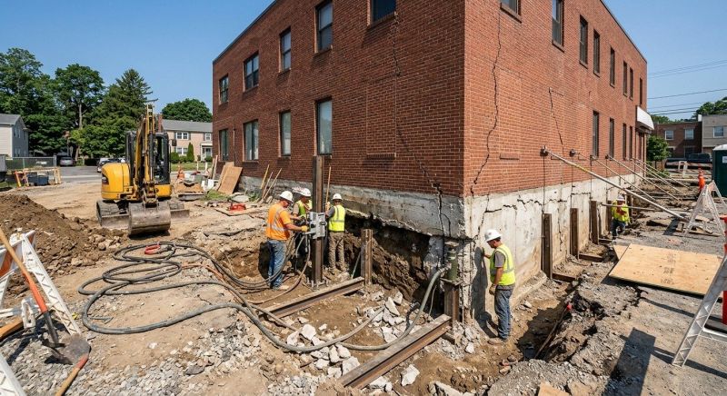 Building Foundation Repair in Bealeton, VA