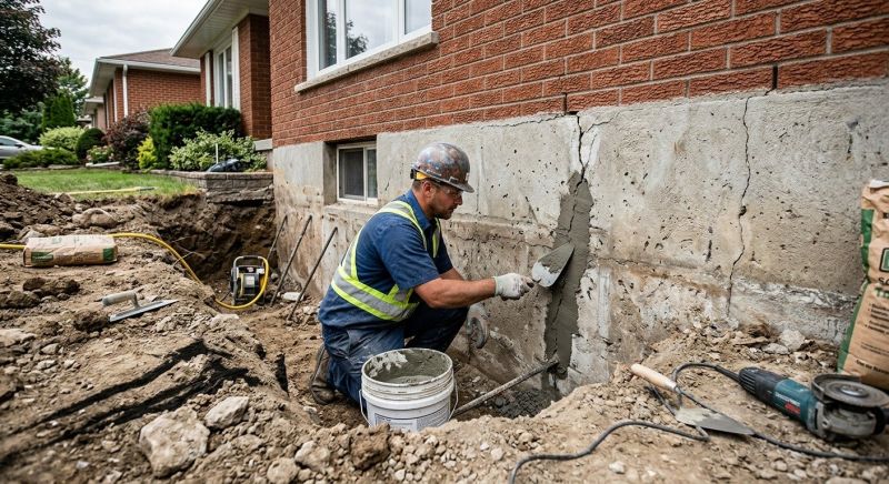 Building Foundation Repair in Fairfax, VA