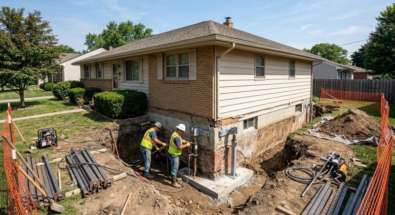 Building Foundation Repair in Fauquier County, VA