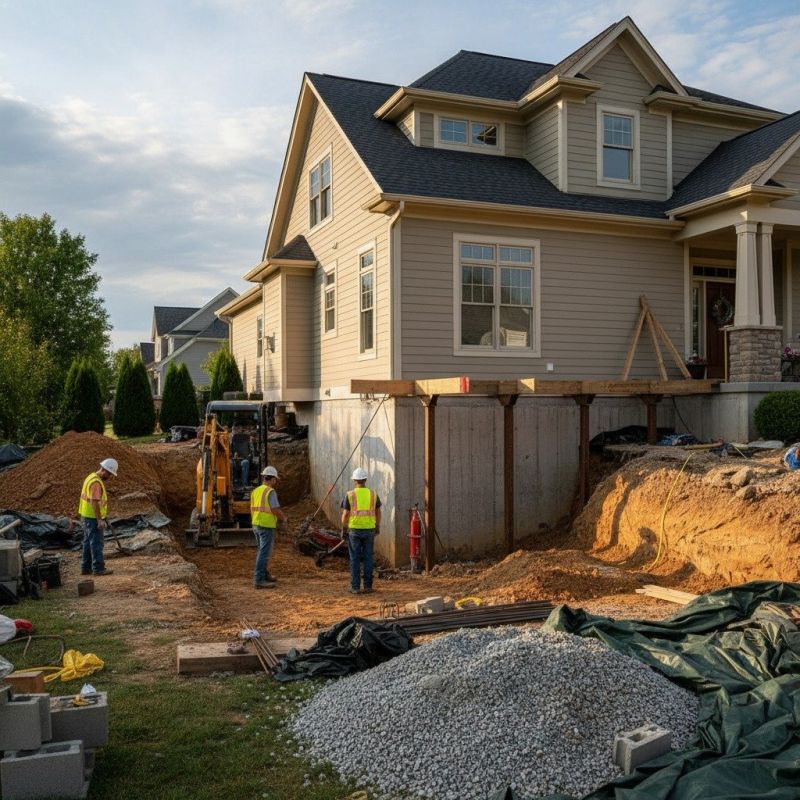 Building Foundation Repair in Hamilton, VA