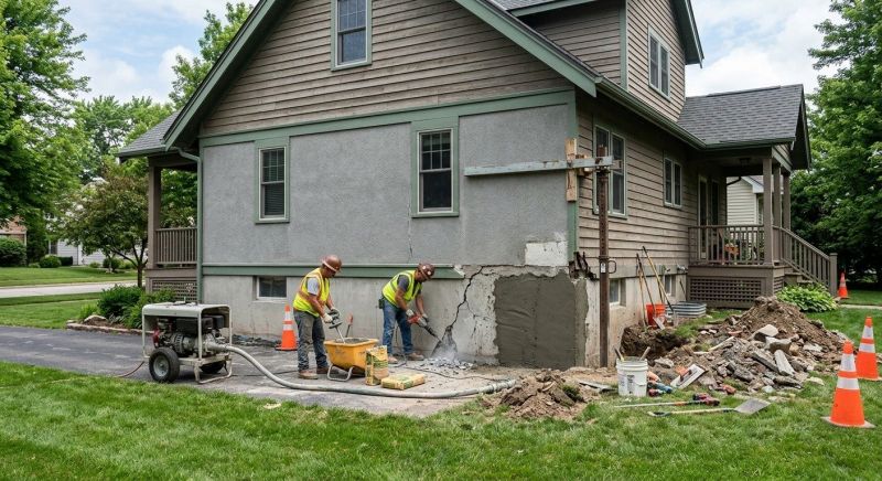 Building Foundation Repair in Herndon, VA