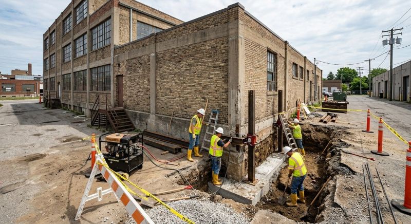 Building Foundation Repair in Manassas, VA