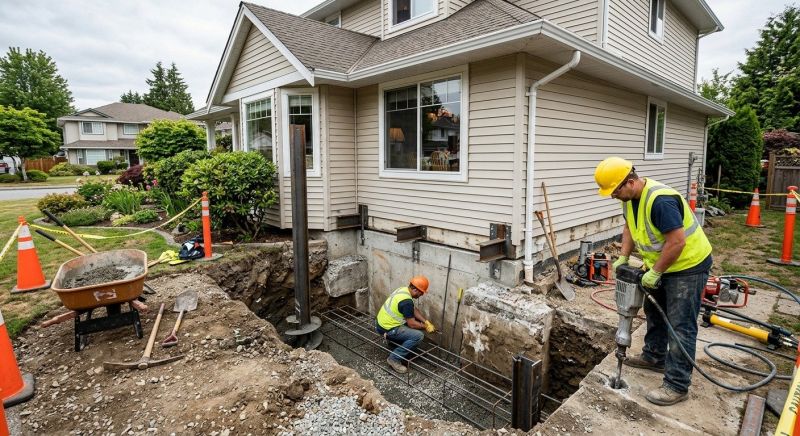Building Foundation Repair in Round Hill, VA