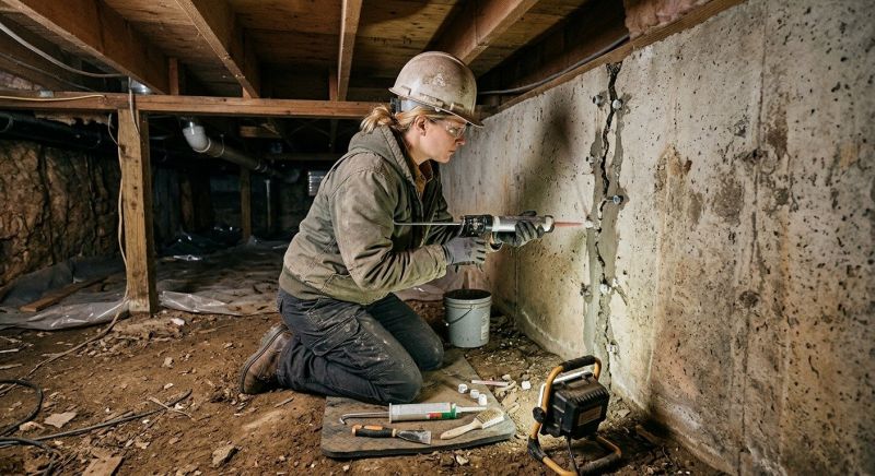 Building Foundation Repair in Woodbridge, VA