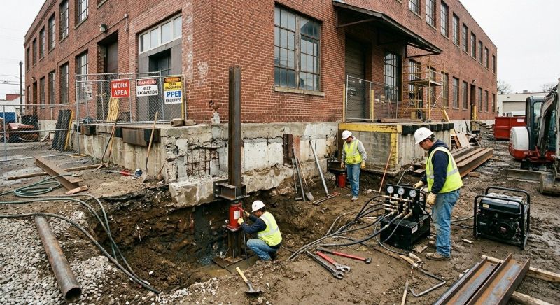 Commercial Foundation Repair in Haymarket, VA