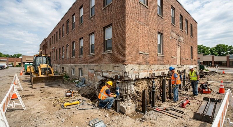 Commercial Foundation Repair in Haymarket, VA