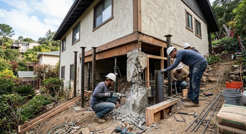 Concrete Foundation Repair in Aldie, VA