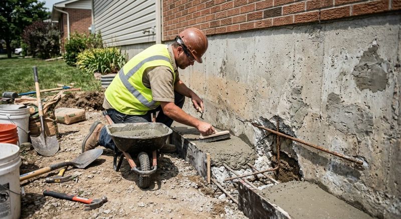 Concrete Foundation Repair in Centreville, VA
