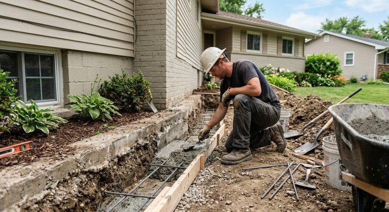 Concrete Foundation Repair in Great Falls, VA