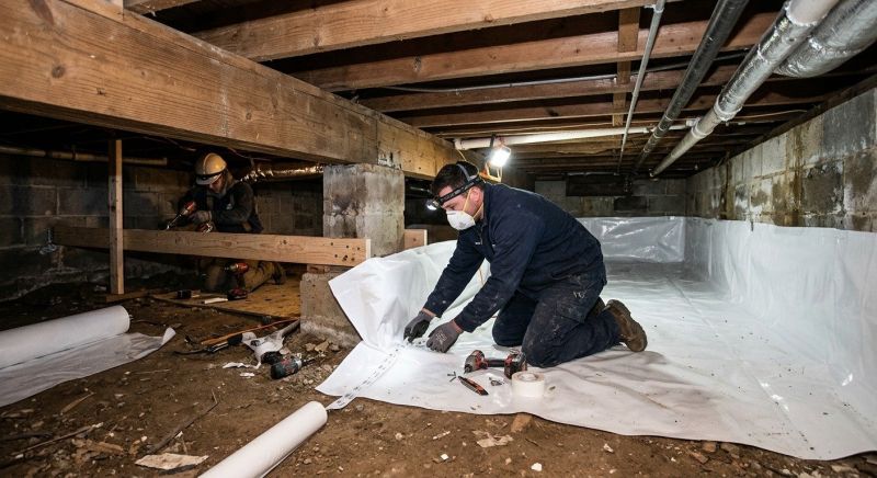 Crawl Space Leveling in Haymarket, VA