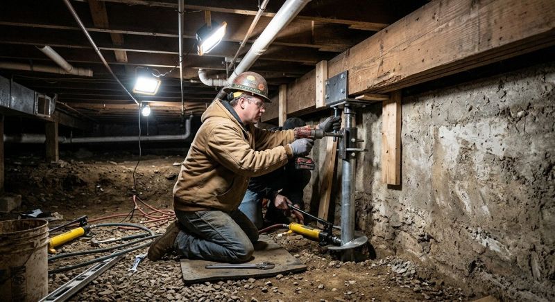 Crawlspace Foundation Repair in Amissville, VA
