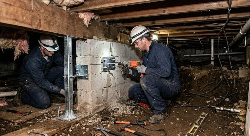 Crawlspace Foundation Repair in Loudoun County, VA