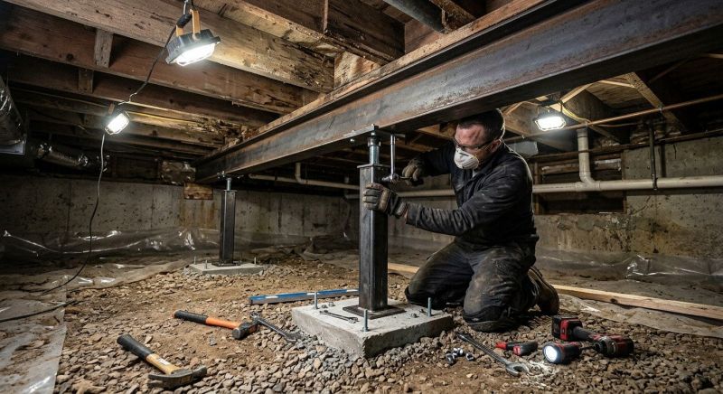 Crawlspace Structural Repair in Haymarket, VA
