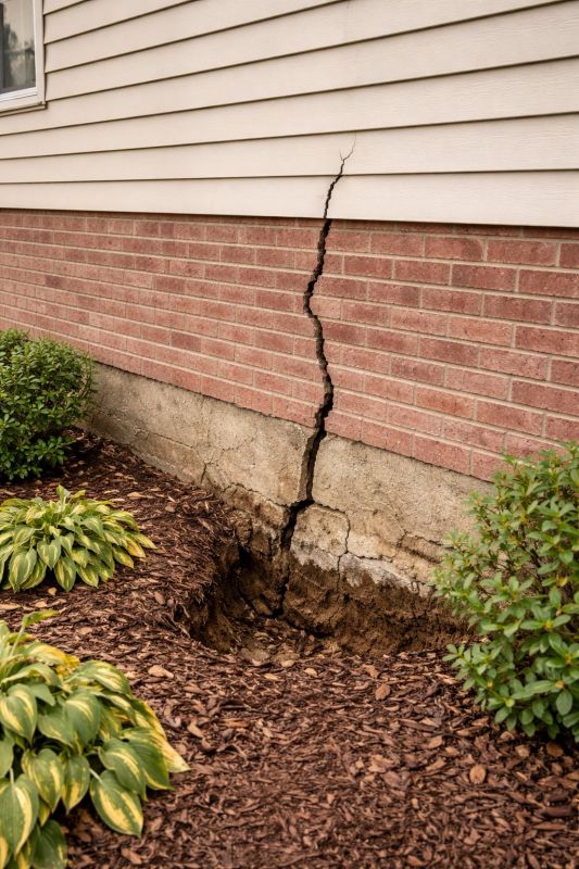 Foundation Crack Repair in Round Hill, VA