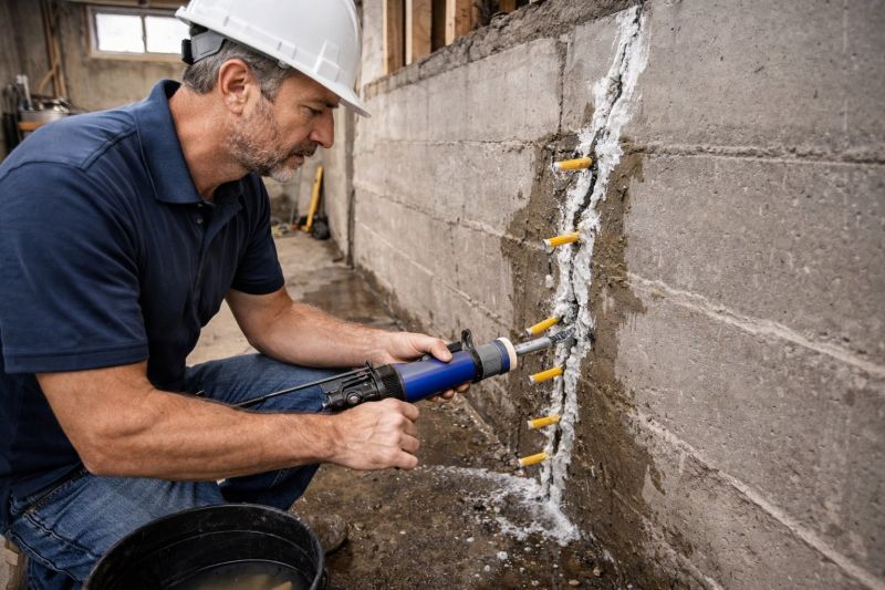 Foundation Crack Sealing in Haymarket, VA