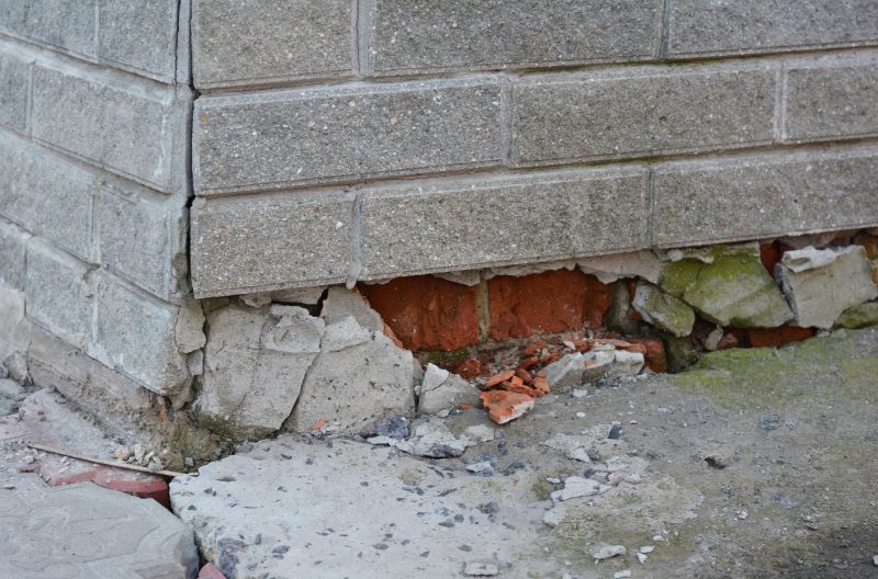 Foundation Damage Repair in Hamilton, VA