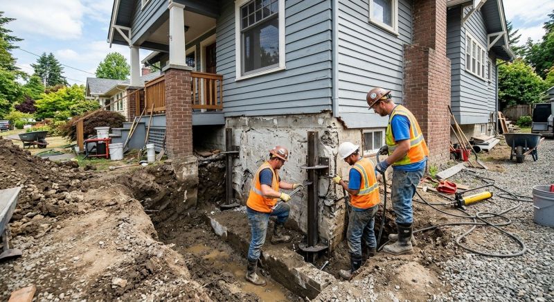 Foundation Damage Repair in Springfield, VA