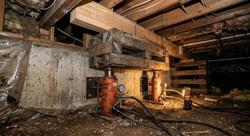 Foundation Jacking in Amissville, VA