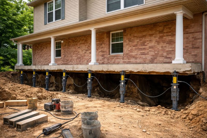 Foundation Jacking in Ashburn, VA