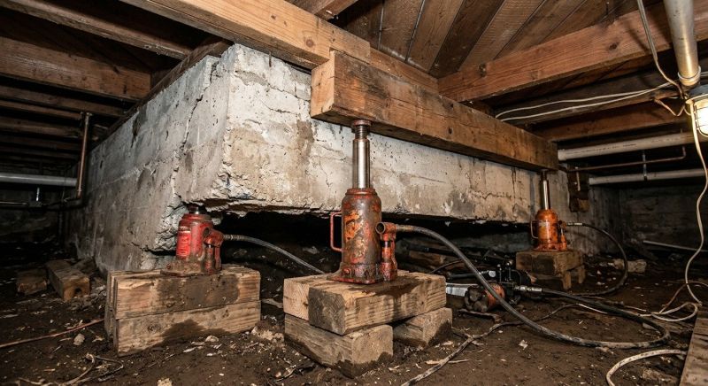Foundation Jacking in Bealeton, VA