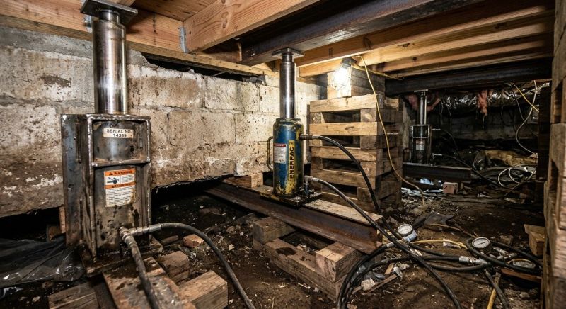 Foundation Jacking in Hamilton, VA