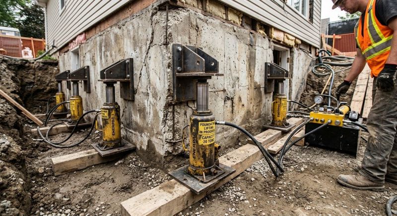 Foundation Jacking in Manassas, VA
