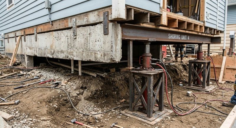 Foundation Jacking in Marshall, VA
