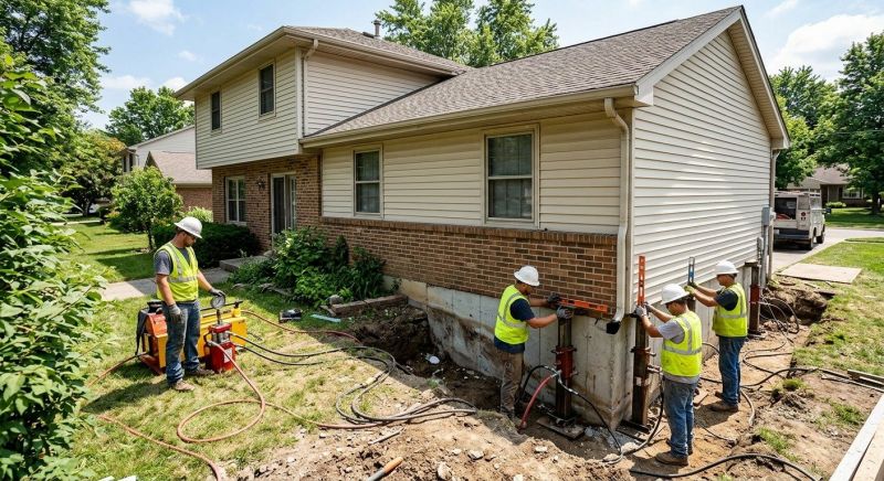 Foundation Jacking in Middleburg, VA