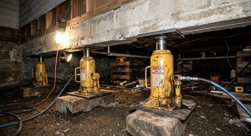 Foundation Jacking in Oakton, VA