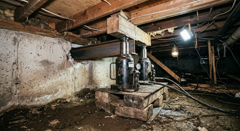 Foundation Jacking in Warrenton, VA