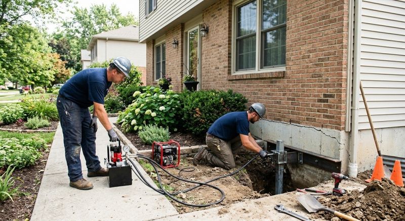 Foundation Jacking in Woodbridge, VA