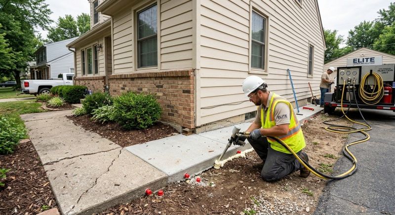 Foundation Lifting in Loudoun County, VA