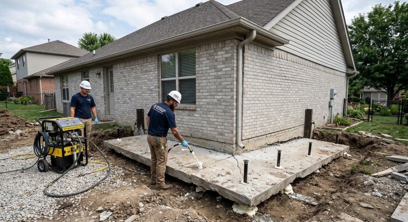 Foundation Lifting in Middleburg, VA