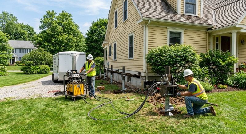 Foundation Lifting in Middleburg, VA