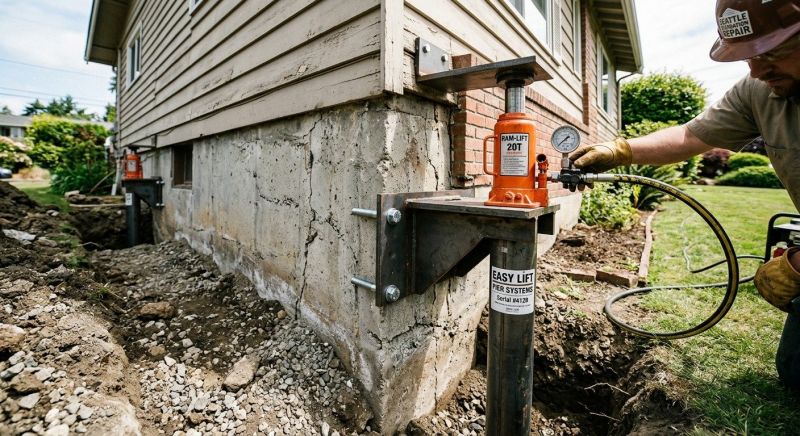 Foundation Lifting in Nokesville, VA