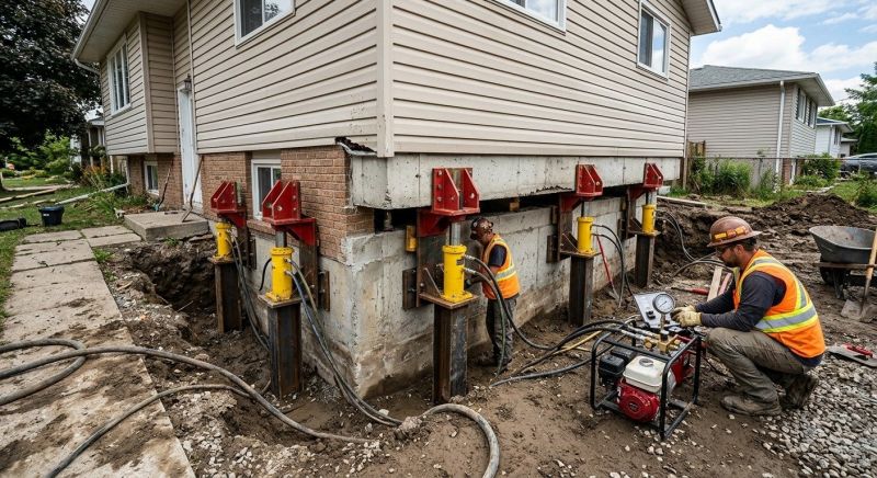 Foundation Lifting in Warrenton, VA