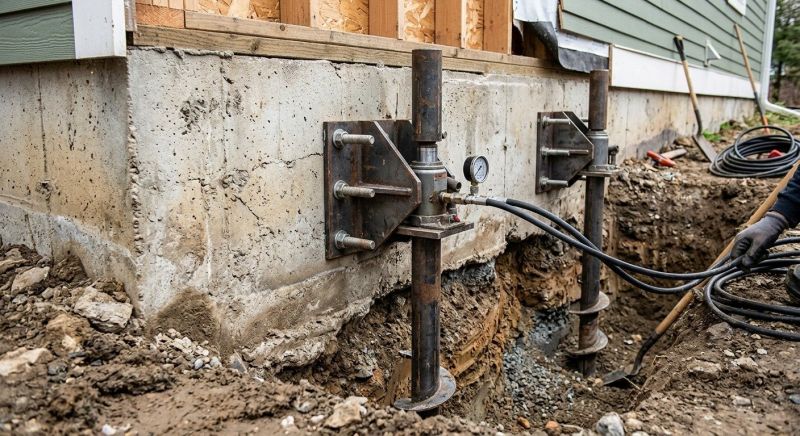 Foundation Pier Leveling in Haymarket, VA