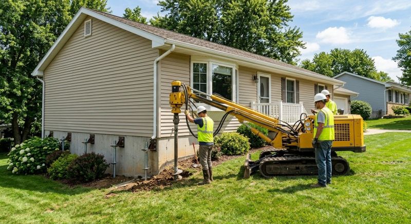 Foundation Raising in Amissville, VA