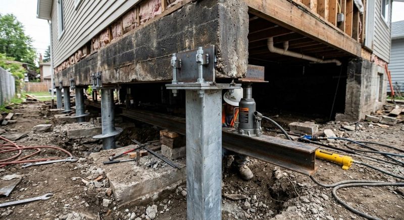 Foundation Raising in Chantilly, VA