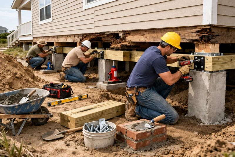 Foundation Raising in Woodbridge, VA