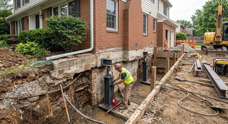Foundation Repair in Burke, VA