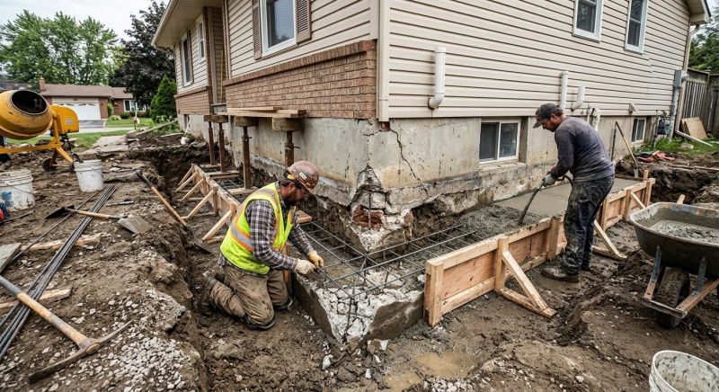 Foundation Repair in Manassas, VA