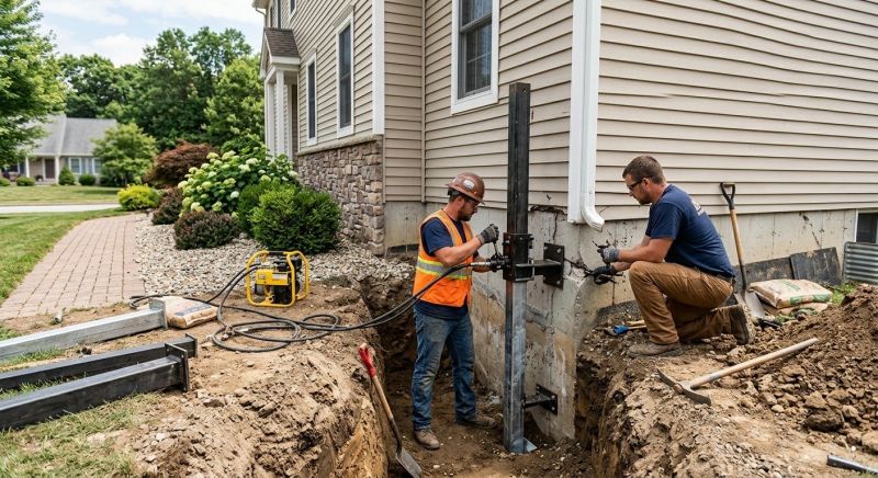 Foundation Stabilizing in Amissville, VA