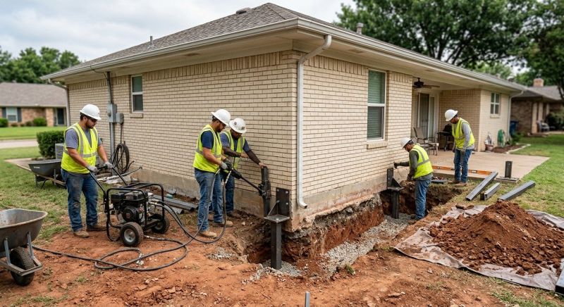 Foundation Stabilizing in Catlett, VA