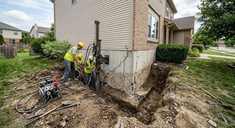 Foundation Stabilizing in Herndon, VA