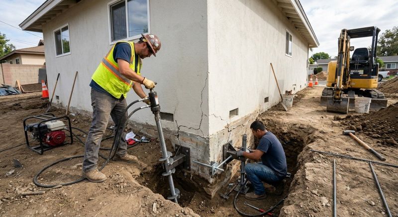 Foundation Stabilizing in Loudoun County, VA
