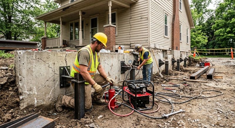 Foundation Stabilizing in Manassas, VA