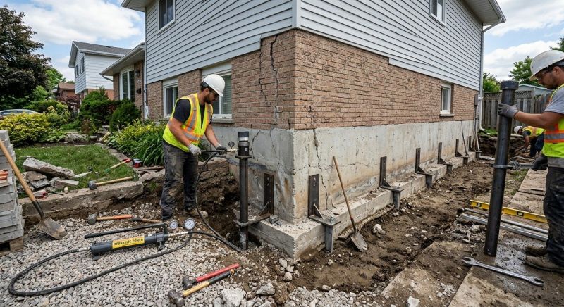 Foundation Stabilizing in Middleburg, VA